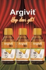 Argivit Tussi Adult ( C vitamini ve Çinko ) Şurup 150 ml 3’lü Paket