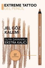 Jel dokulu kalıcı göz kalemi | 1.2 G Renk: 007 GOLD STORM