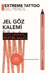 Jel dokulu kalıcı göz kalemi | 1.2 G Renk: 008 ORANGE POP