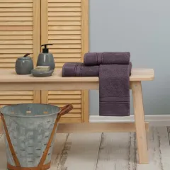 Karaca Home Daily Soft %100 Pamuk Yüz Havlusu 50x90 cm Antrasit