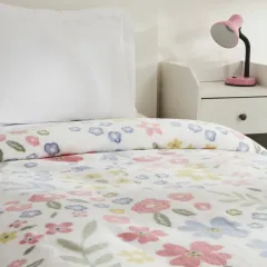 Karaca Home Young Flores Tek Kişilik Battaniye