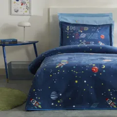 Karaca Home Young Space Tek Kişilik Battaniye