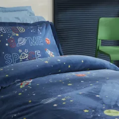 Karaca Home Young Space Tek Kişilik Battaniye