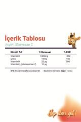 Argivit Argivit Efervesan C Tablet C Vitamini, Çinko, D Vitamini ve K2 Vitamini (Menaquinon 7) İçeren 10 Saşe 2’li Paket