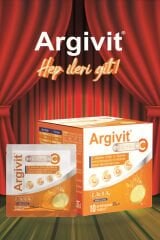 Argivit Argivit Efervesan C 3’lü Paket C Vitamini, Çinko, D Vitamini ve K2 Vitamini (Menaquinon 7) İçeren 10 Saşe