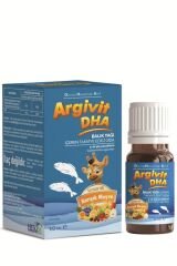 Argivit Argivit DHA 10 ml Damla Balık Yağı İçeren Takviye Edici Gıda - Karışık Meyve Aromalı