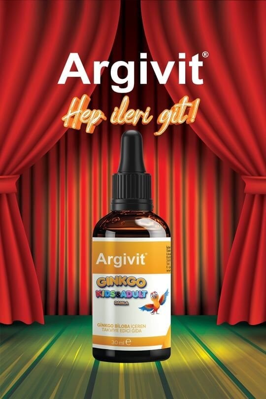 Argivit Argivit Ginkgo Kids & Adult Damla 30 ml (Ginkgo Biloba)