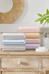 Özdilek Lined Hand and Face Towel 45x90 cm