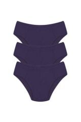 Akbeniz Erkek Pamuk 3lü Saks Slip 40129