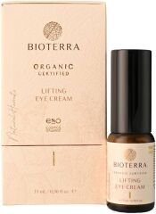 Bioterra Göz Çevresini Derinlemesine Nemlendiren Lifting Göz Kremi - Kırışıklık ve Morluk Giderici Yaşlanma Karşıtı Göz Kremi - Göz Altını Sıkılaştırır ve Parlatır (15ml)