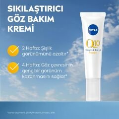 NIVEA Q10 ENERGY CANLANDIRICI GÖZ BAKIM KREMİ