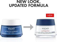 Vichy Liftactiv Supreme Night Kırışıklık Karşıtıcı Gece Bakım Kremi (50 ML)