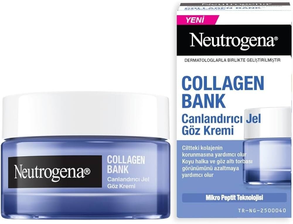 Neutrogena Collagen Bank Canlandırıcı Jel Göz Kremi 15 Gram
