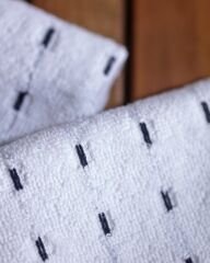 Leroy 2-Pack 100% Cotton Hand Towels - White