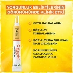 GARNIER SKIN NATURALS C VİTAMİNİ PARLAK AYDINLATICI GÖZ KREMİ