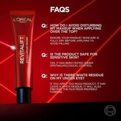 L'OREAL PARIS Revitalift Lazer Eyebag Instant Eraser Göz Altı Torba Görünümüne Karşı Etkili Göz Kremi 15ml