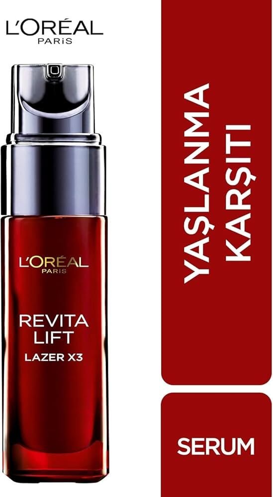 L'ORÉAL PARIS Revitalift Lazer X3 Yaşlanma Karşıtı Yüz Serumu 30 ml