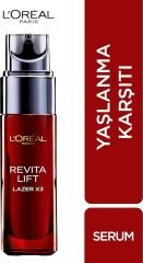 L'ORÉAL PARIS Revitalift Lazer X3 Yaşlanma Karşıtı Yüz Serumu 30 ml