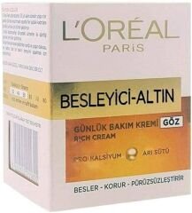 L'Oréal Paris Besleyici Altın Göz Bakım Kremi 15ml