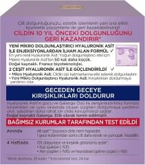 Dermatolojik olarak test edilmiştir Besleyici bakım sağlar Uzun ömürlü kullanım sağlar