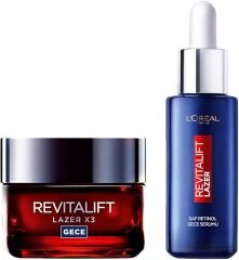 L’Oréal Paris Revitalift Lazer Gece Bakım Seti