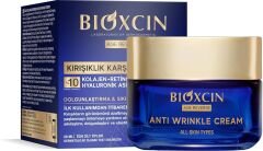 Bioxcin Age Reverse Kırışıklık Karşıtı Gece Kremi 50 ml – Retinol, Kolajen, Hyaluronik Asit ve Bitkisel Kompleks İçerikli – Sıkılaştırıcı ve Dolgunlaştırıcı Etki