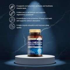 Nutraxin Magnesium Complex Gıda Takviyesi, 60 Tablet