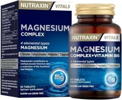 Nutraxin Magnesium Complex Gıda Takviyesi, 60 Tablet