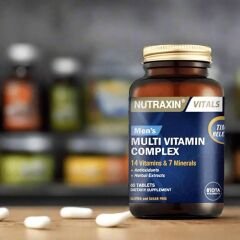 Nutraxin Men's Multi Vitamin Complex 60 Tablet Takviye Edici Gıda