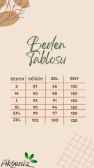 Akbeniz Kadın Kalın Askılı Yırtmaçlı Uzun Hardal Gecelik 90110