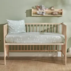 Karaca Home Bebek Cloudy Yastık Çarşaf Set Mint