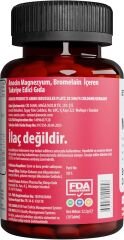 anocin MAGNEZYUM X4 COMPLEX CİTRATE, TAURATE, BİSGLYCİNATE, MALATE + BROMELAİN + KOLAJEN+ H.ASİT+D+B12+B6 30 tablet
