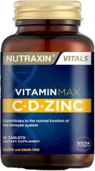 Nutraxin Vitamin Max C-D-Zinc 60 Tablet
