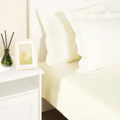 Karaca Home %100 Pamuk Düz Çarşaf Çift Kişilik Açık Kahve