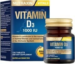 Nutraxin Multivitamin Mineral Energy – Ginseng, CoQ-10, L-Karnitin, Taurin ve 24 Vitamin-Mineral İçeren Enerji Destek Tableti – 60 Tablet – Vegan