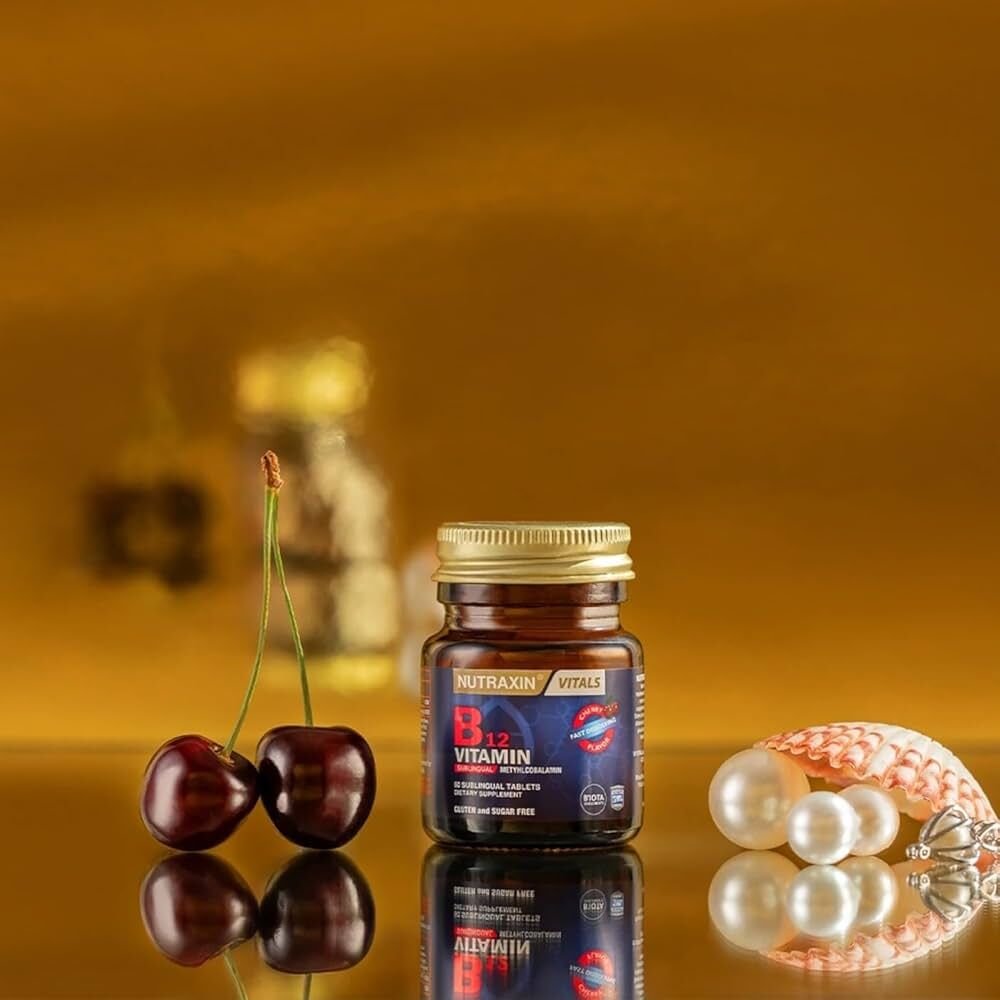Nutraxin B12 Vitamin 1000 mcg 60 Tablet Takviye Edici Gıda