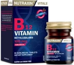 Nutraxin B12 Vitamin 1000 mcg 60 Tablet Takviye Edici Gıda