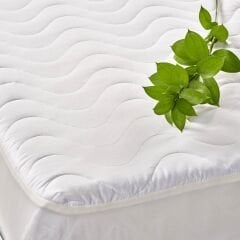 Taç Soft Tek Kişilik Yatak Alezi Beyaz