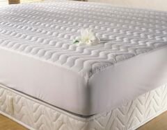 Taç Kapitone Fitted Tek Kişilik Yatak Alezi Beyaz