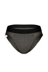Erkek Lastikli Yeşil Bambu Slip M