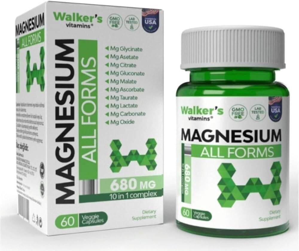 Walker's Vitamins Magnezyum Allforms Vitamin