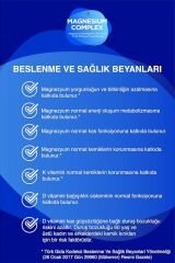 CORALL Magnesium Complex 60 Tablet Magnezyum Malat, Bisglisinat, Sitrat, Taurat, Vit D3, K2, P5P içeren Takviye Edici Gıda