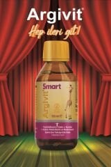 Argivit Argivit Smart (Fosfotidilserin, Kolin, L-Karnitin, L-Arjinin, Multivitamin, Multimineral) Şurup 150 ml - Portakal ve Vanilya Aromalı