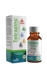 Tetrazinc Tetrazinc A vitamini, C vitamini, D vitamini, B12 Damla 20 ml - Egzotik Meyve Aromalı