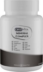 Optivita Mineral Complex 30 Tablet 11 Mineral (Kalsiyum, Magnezyum, Demir, Bor, Çinko, Manganez, Bakır, Krom, Selenyum)