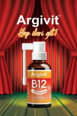 Argivit Argivit Active Plus B12 Vitamin (Metilkobalamin, Hidroksikobalamin ve Adenozilkobalamin) Sprey 30 ml