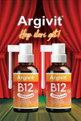 Argivit Argivit Active Plus B12 Vitamin 2'li Paket (Metilkobalamin, Hidroksikobalamin ve Adenozilkobalamin) Sprey 30 ml
