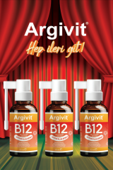 Argivit Argivit Active Plus B12 Vitamin 3'lü Paket (Metilkobalamin, Hidroksikobalamin ve Adenozilkobalamin) Sprey 30 ml