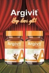 Argivit Argivit Classic Fosfotidilserin, L-Arjinin, Multivitamin ve Multimineral İçeren Tablet 2’li Paket 30 Tablet