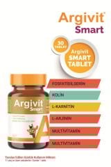Argivit Argivit Smart Tablet 30 Tablet 2'li Paket - Fosfatidilserin, Kolin, L-Arginin, Multivitamin ve Multimineral